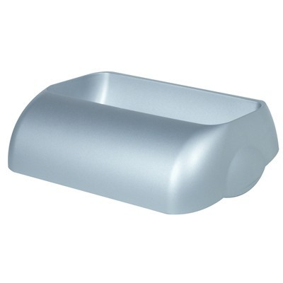 750189: Lago Couvercle pour poubelle murale 43L - STEEL