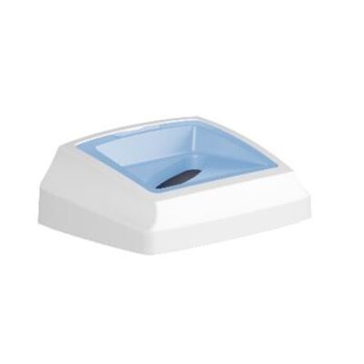 750416: Couvercle pour Bomabin Select Fit - 50 l - BLANC/BLUE - ouverture papier