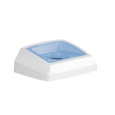 750416: Couvercle pour Bomabin Select Fit - 50 l - BLANC/BLUE - ouverture ronde du récipient
