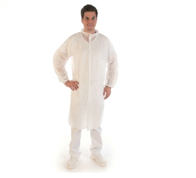 779636: Veste de visiteur non-tiss - BLANC